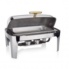 Chafing dish cu capac roll top GN 1/1 - 65 mm